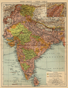 kaart Oost-Indië I. Voor Indië