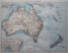 kaart Australien und Neuseeland