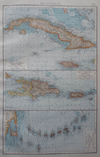 kaart Die Antillen