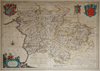 kaart Mervinia et Montgomeria Comitatus